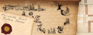 Collage of Female Convicts and the Parramatta Female Factory